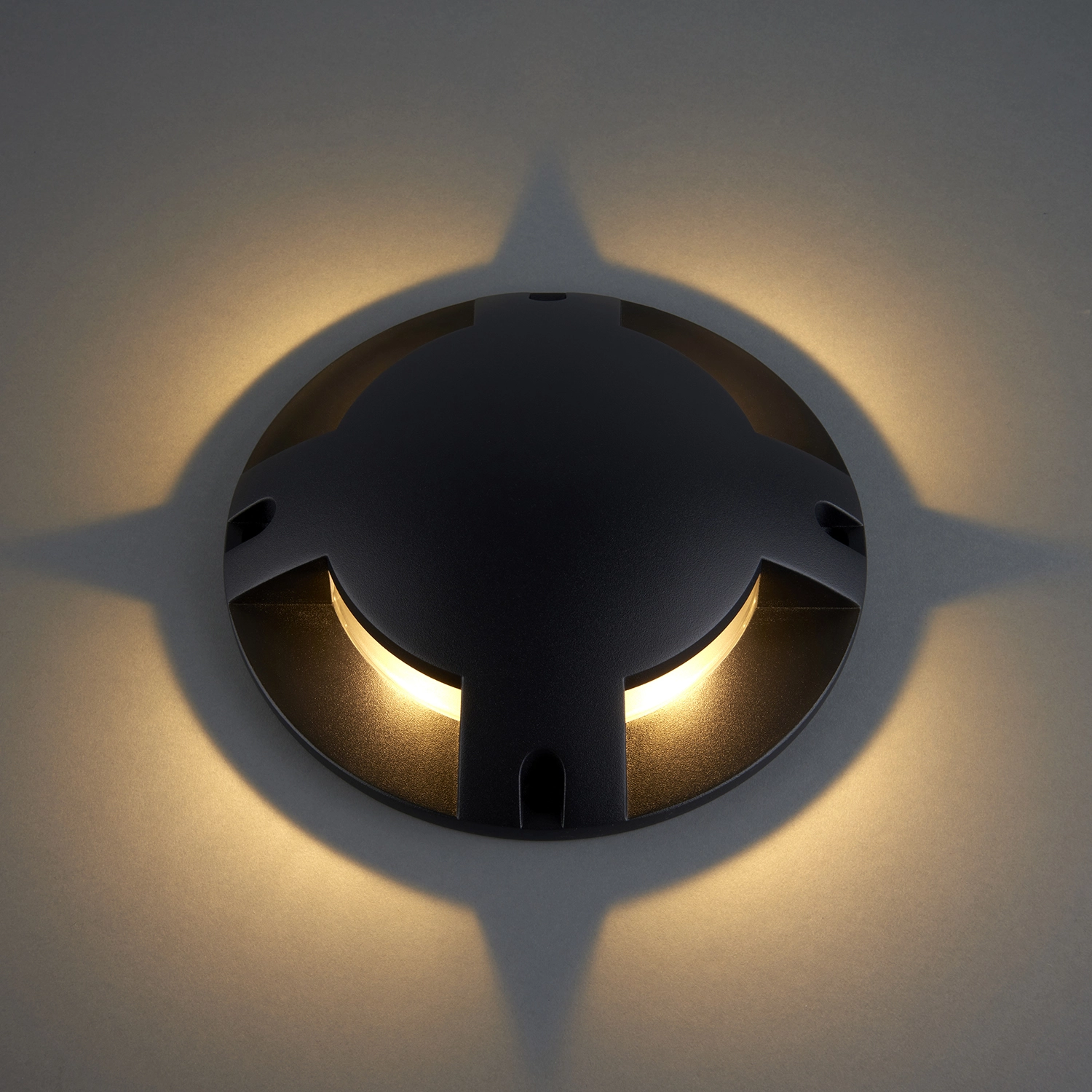 4-Way Surface Mounted Ground Light | 55LM | IP67 | IK10 | National