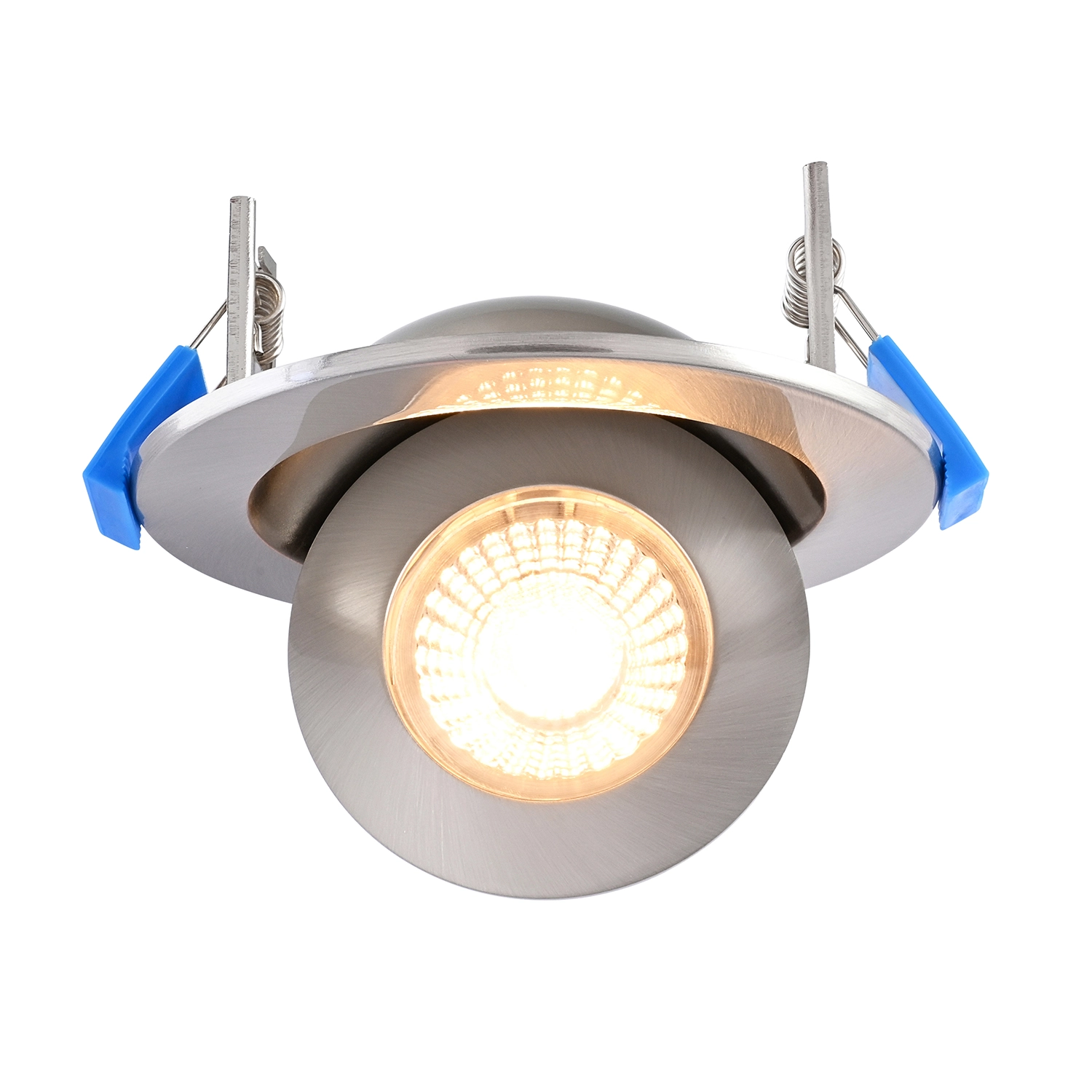 NITRO PRO 360 8W LED Downlight 4CCT - Satin Nickel | National Lighting ...