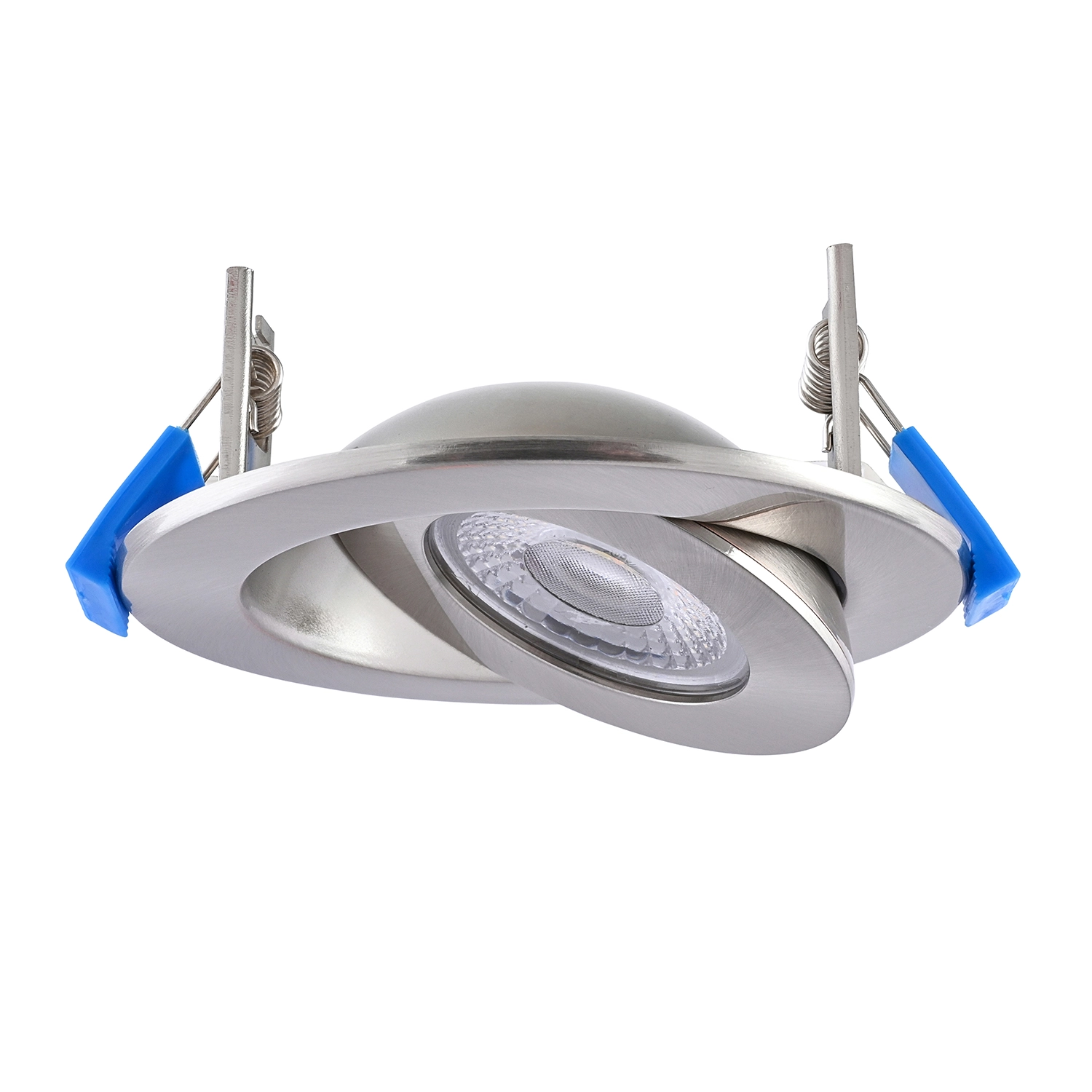 NITRO PRO 360 8W LED Downlight 4CCT - Satin Nickel | National Lighting ...
