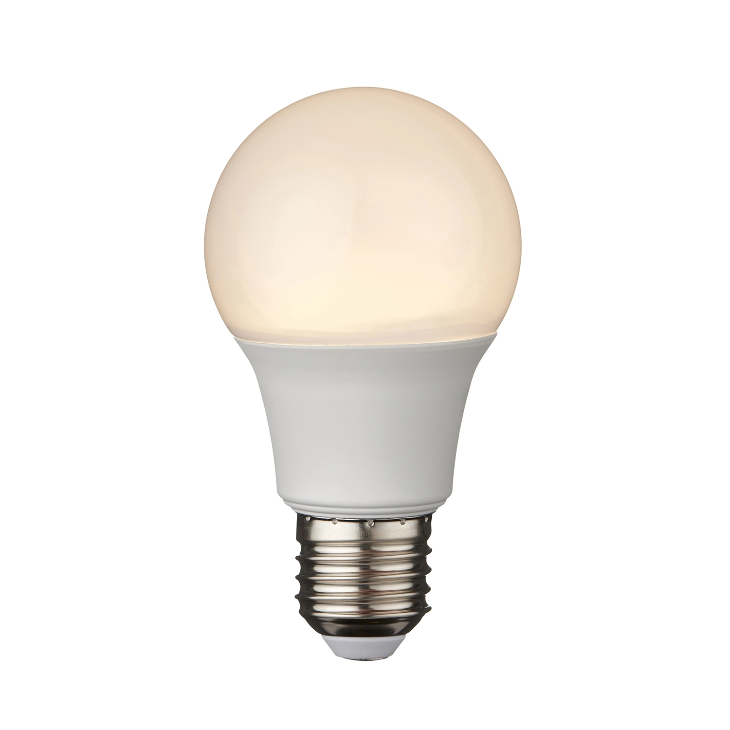 E27 LED GLS 8W Lamp 806LM 2700K - Opal White | National Lighting ...