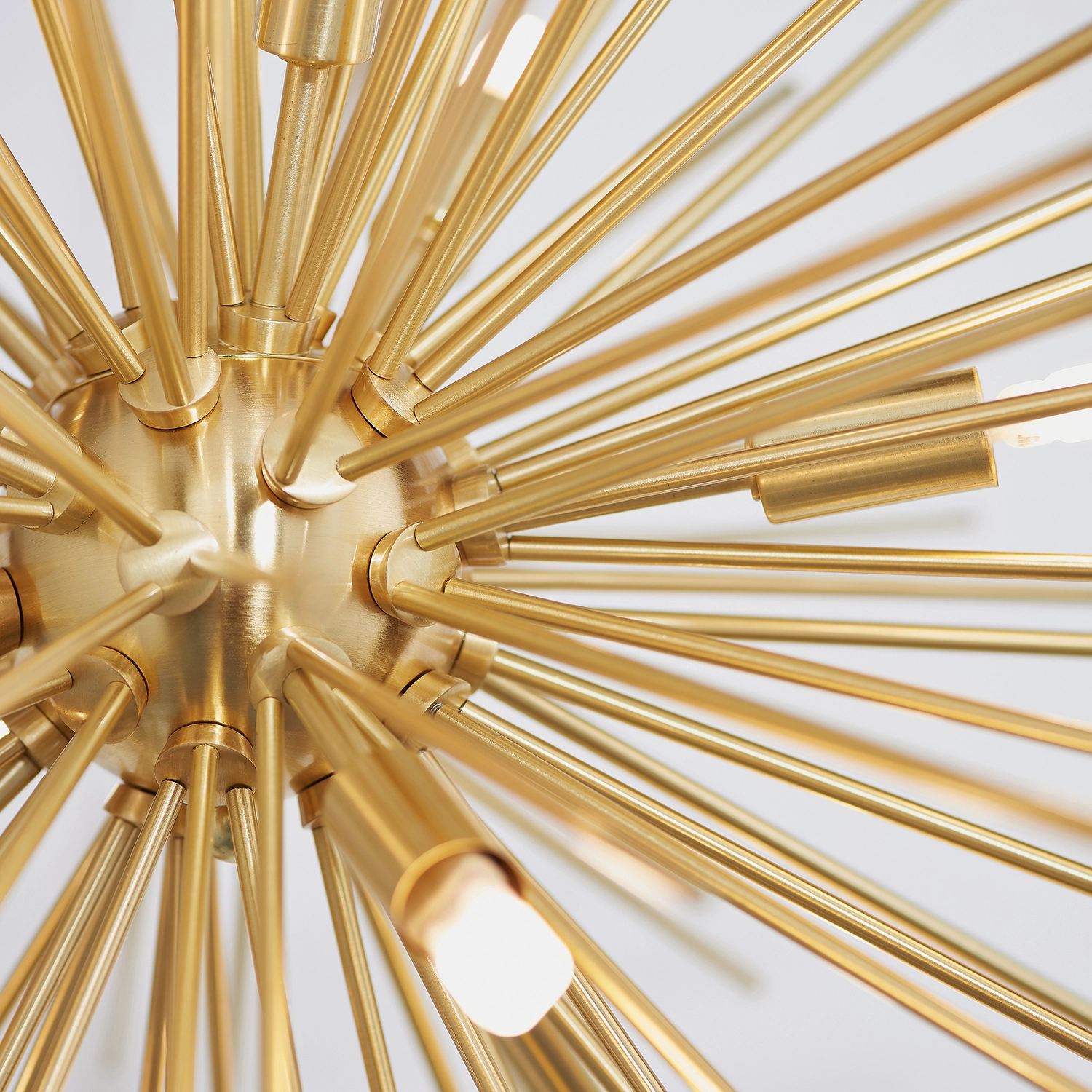 Adam dimmable ceiling pendant in brushed brass| National Lighting ...