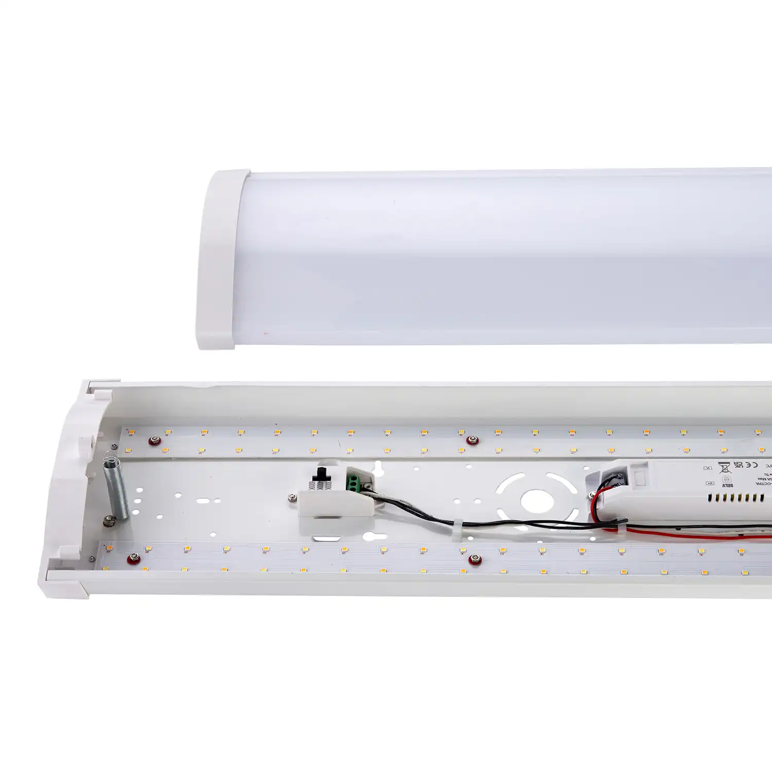 DUAL LED EMERGENCY | 5FT Tri Colour Batten | Wattage Selectable ...