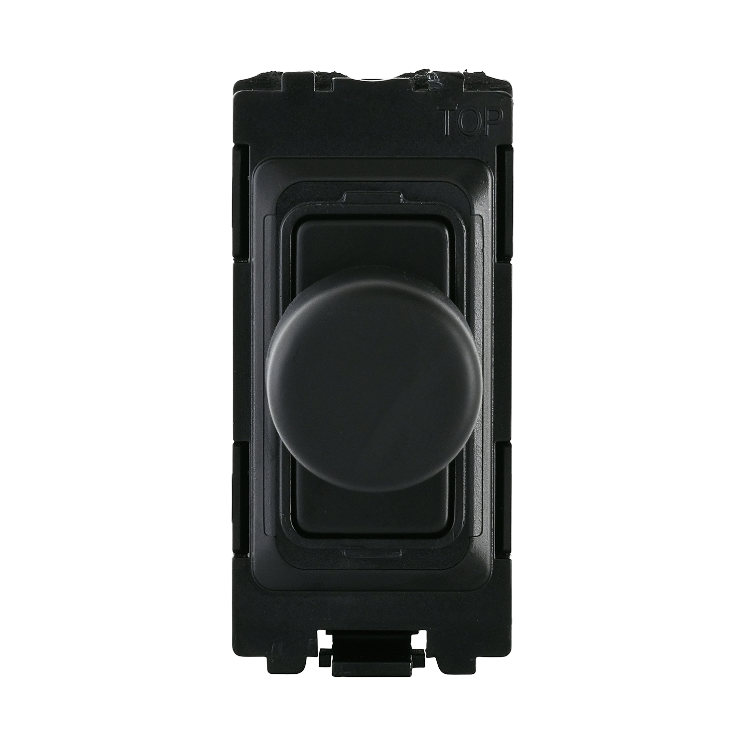 Grid 1G 2-Way 100W LED Dimmer Module - Matt Black, Black | National ...