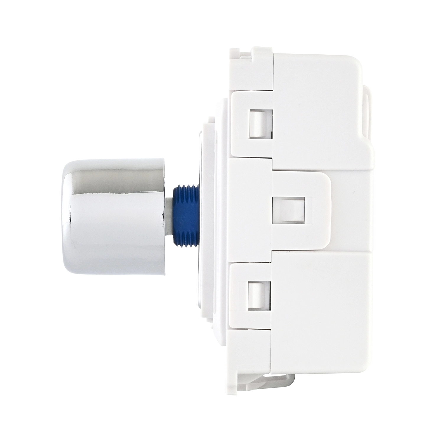 Grid 1G 2-Way 100W LED Dimmer - Polished Chrome, White Insert ...