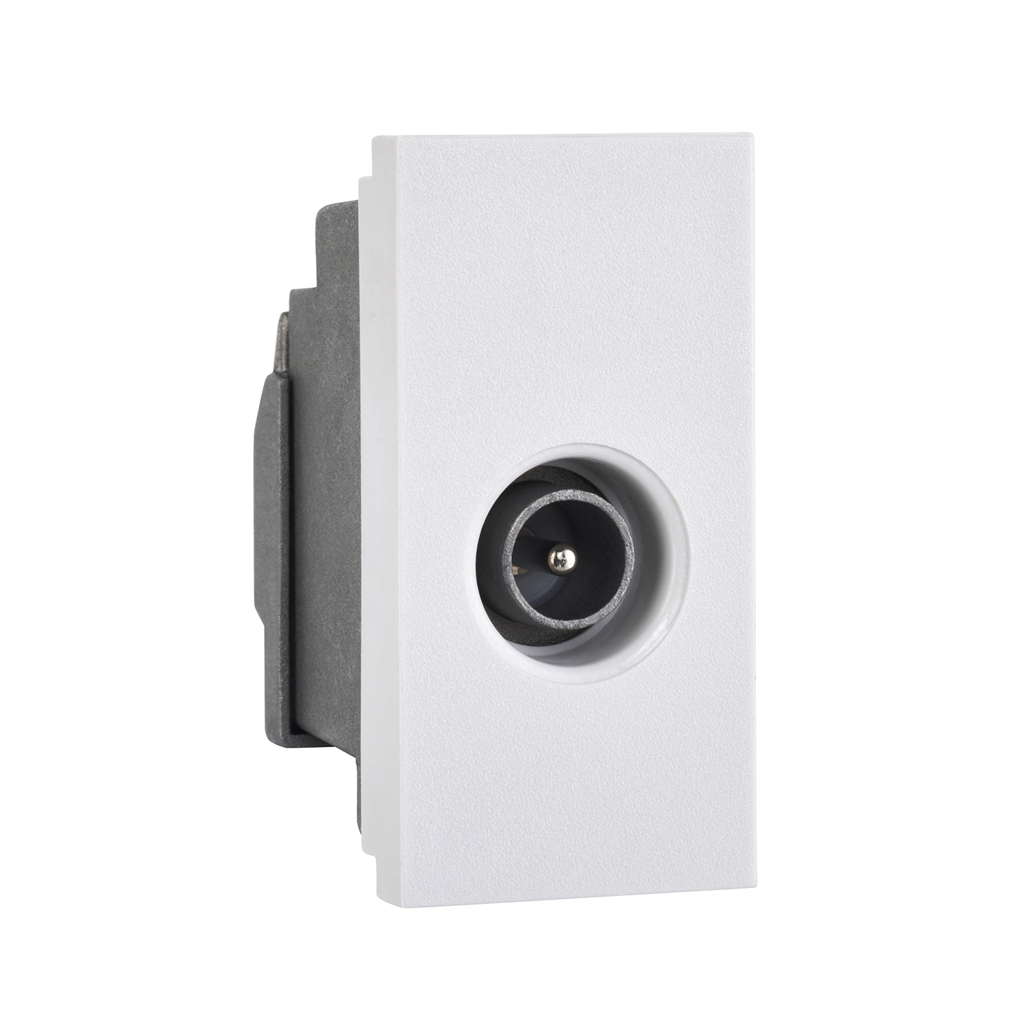Euro Module TV Screened Module - White | National Lighting® Online Shop