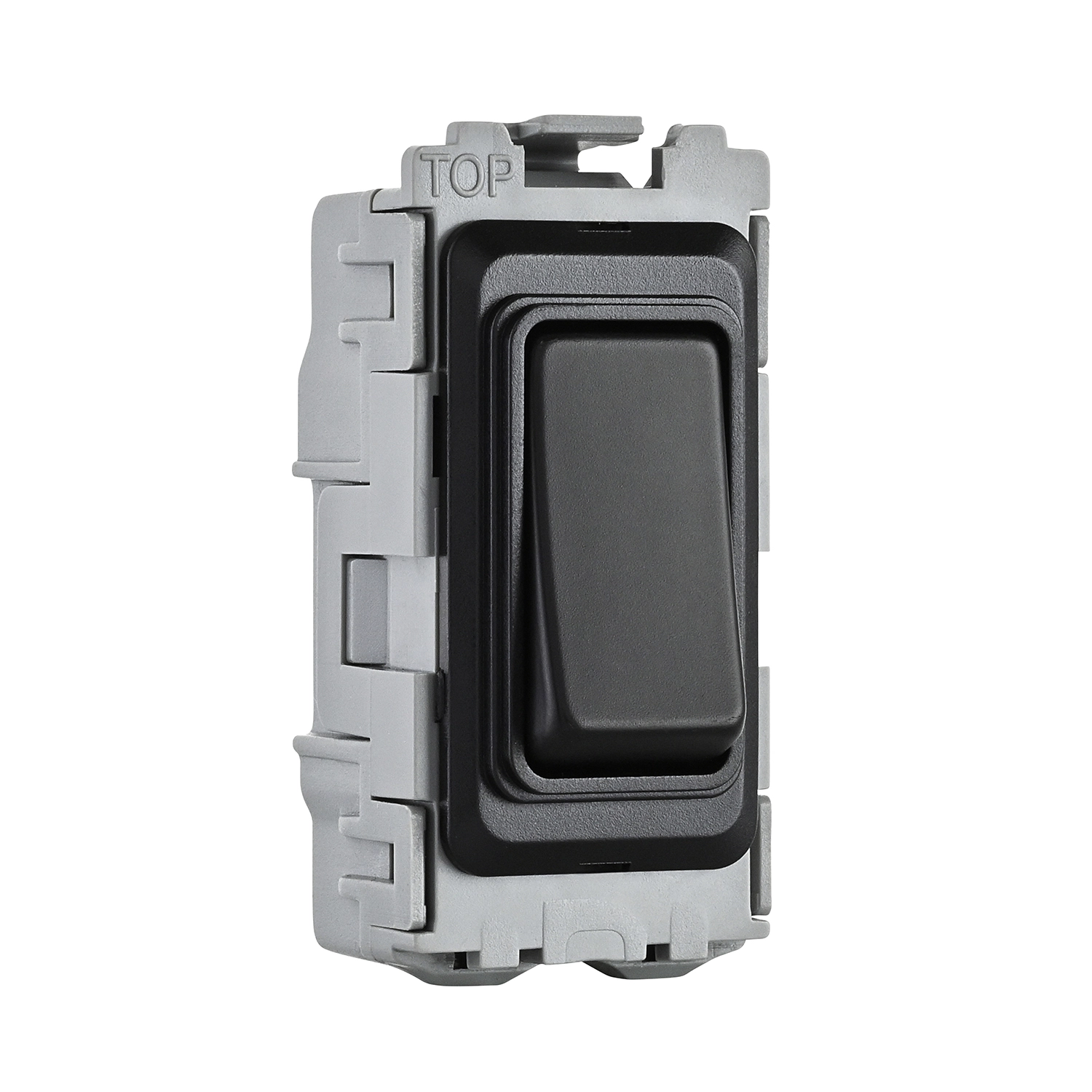20 Module Switch Grid 20A Intermediate Switch Module - Matt Black | National Lighting ...