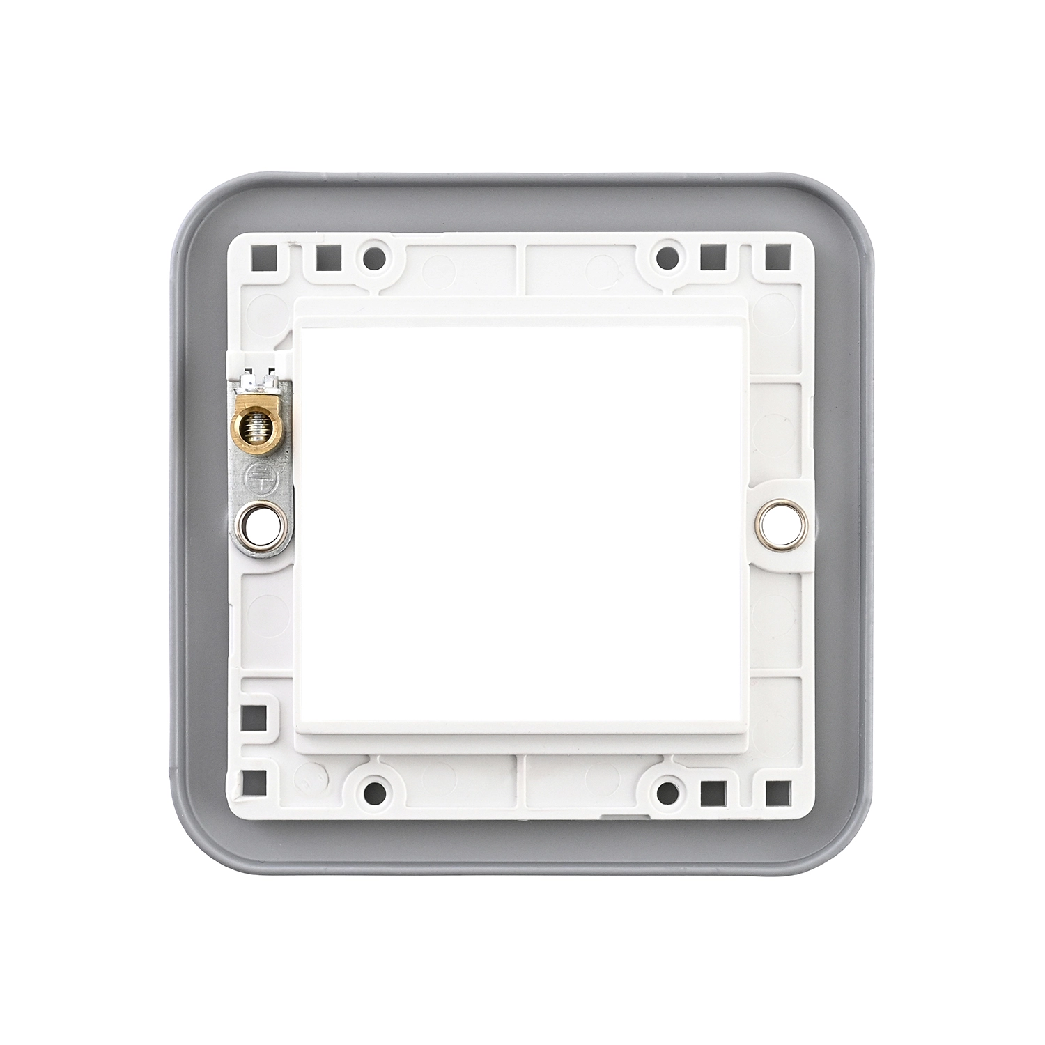 Metal Clad 2G Modular Faceplate - 2 Modules | National Lighting® Online ...